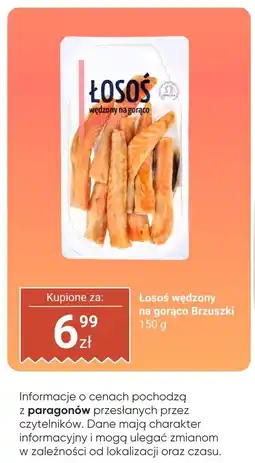 Biedronka Łosoś wędzony na gorąco brzuszki Biedronka oferta