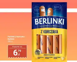 Biedronka Parówki z kurczaka Berlinki oferta