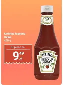 Biedronka Ketchup łagodny Heinz oferta