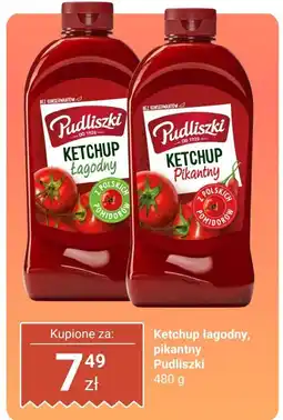Biedronka Ketchup łagodny Pudliszki oferta