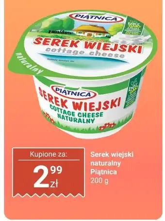 Biedronka Serek wiejski naturalny Piątnica oferta