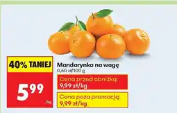 Biedronka Mandarynka na wagę Biedronka oferta
