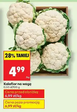 Biedronka Kalafior na wagę Biedronka oferta