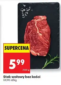 Biedronka Stek wołowy bez kości Biedronka oferta