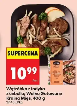 Biedronka Wątróbka z indyka z cebulką Wolno Gotowane Kraina Mięs 400g oferta