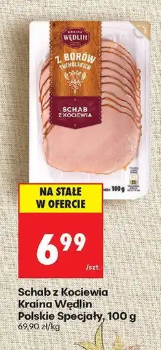 Biedronka Schab z Kociewia Kraina Wędlin Polskie Specjały, 100 g oferta