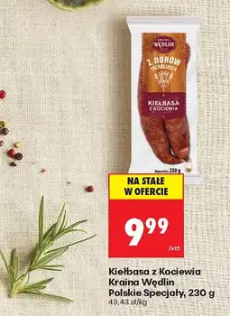 Biedronka Kiełbasa z Kociewia Kraina Wędlin Polskie Specjały, 230 g oferta
