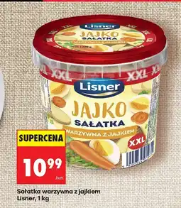Biedronka Sałatka warzywna z jajkiem Lisner, 1kg oferta
