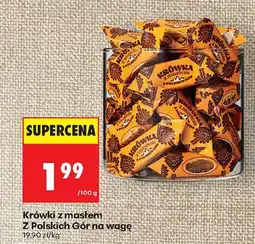 Biedronka Krówki z masłem z Polskich Gór na wagę Biedronka oferta