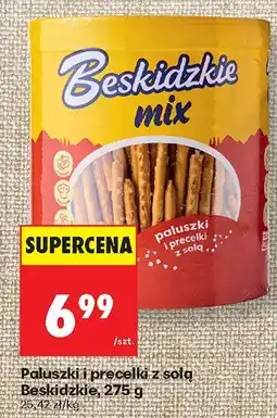 Biedronka Paluszki i precelki z solą Beskidzkie oferta
