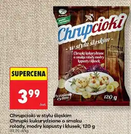 Biedronka Chrupki kukurydziane w stylu śląskim Chrupcioki oferta