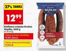 Biedronka Kiełbasa wiejska Kraina Wędlin 500g oferta