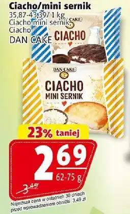 Prim Market Ciacho mini sernik 62-75 g Dan Cake oferta