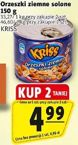 Prim Market Orzeszki ziemne solone 150 g Kriss oferta