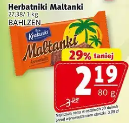 Prim Market Herbatniki Maltanki 80g Bahlsen oferta