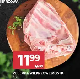 Stokrotka Żeberka wieprzowe mostki 1kg Stokrotka oferta