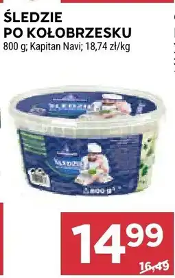Stokrotka Śledzie po kołobrzesku 800 g Kapitan Navi oferta