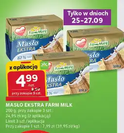Stokrotka Masło ekstra Farm Milk 200g oferta