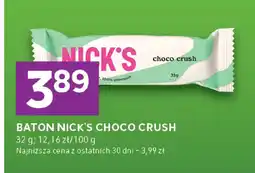Stokrotka Baton Nick's Choco Crush 32g oferta