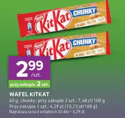 Stokrotka Wafel KitKat 40g oferta