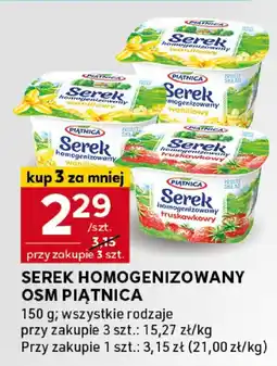 Stokrotka Serek homogenizowany OSM Piątnica 150g oferta