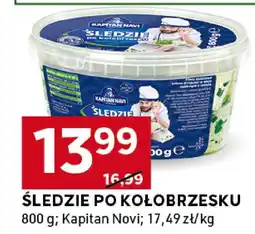 Stokrotka Śledzie po kołobrzesku 800g Kapitan Navi oferta