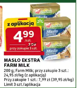 Stokrotka Masło ekstra farm milk 200g oferta