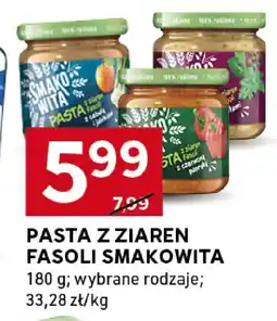 Stokrotka Pasta z ziaren fasoli smakowita 180g oferta