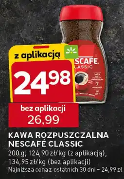 Stokrotka Kawa rozpuszczalna nescafe classic 200g oferta