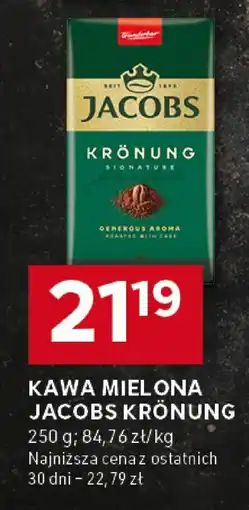 Stokrotka Kawa mielona jacobs krönung 250g oferta