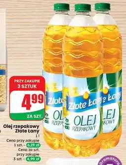 Dino Olej rzepakowy 1l Złote Łany oferta