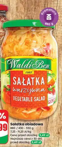 Dino Sałatka warzywna Waldi Ben oferta