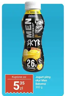 Dino Jogurt pitny skyr Men Bakoma 300g oferta