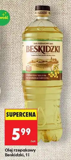 Biedronka Olej rzepakowy Beskidzki, 1l oferta