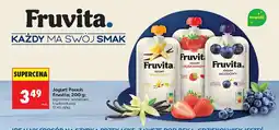 Biedronka Jogurt Pouch Fruvita 200g jagodowy oferta