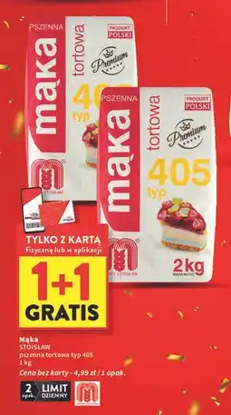 Intermarche Mąka pszenna tortowa typ 405 Młyny Stoisław oferta