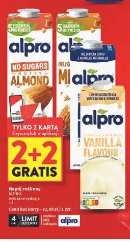 Intermarche Napój owsiany nie mleko 3.5% Alpro oferta