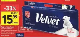 Intermarche Papier toaletowy comfort Velvet oferta