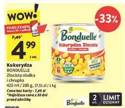 Intermarche Kukurydza złocista Bonduelle oferta