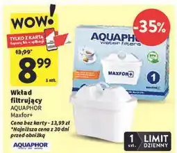 Intermarche Wkład maxfor + Aquaphor oferta