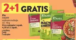 Intermarche Spaghetti bolognese Knorr Fix oferta