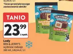 Intermarche Lody cookie dough Ben & Jerry's oferta