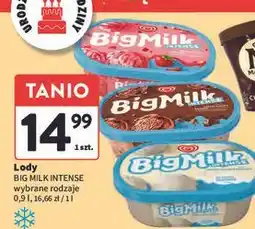 Intermarche Lody śmietankowe Algida Big Milk oferta