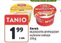 Intermarche Serek truskawkowy Mlekovita Wypasiony oferta