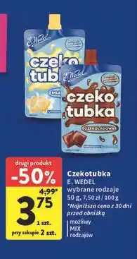 Intermarche Czekotubka mleczna E. Wedel oferta