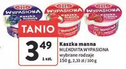 Intermarche Kaszka manna wiśniowa Mlekovita Wypasiona oferta