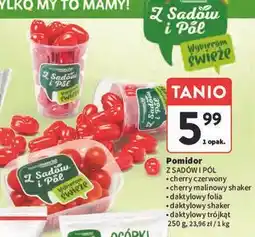 Intermarche Pomidory cherry malinowe shaker Z Sadów I Pól oferta