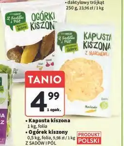 Intermarche Ogórki kiszone Z Sadów I Pól oferta