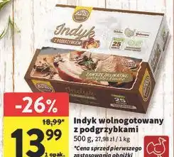 Intermarche Indyk wolno gotowany z podgrzybkiem Wielkopolski oferta
