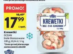 Intermarche Krewetki vannamei blanszowane 31-40 Ocean (Ryby) oferta